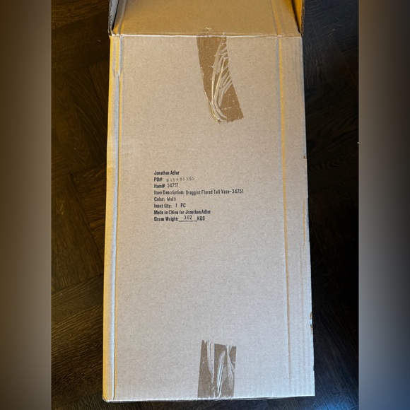 Jonathan Adler Druggist Tall Flared Vase - Picture 4 of 4